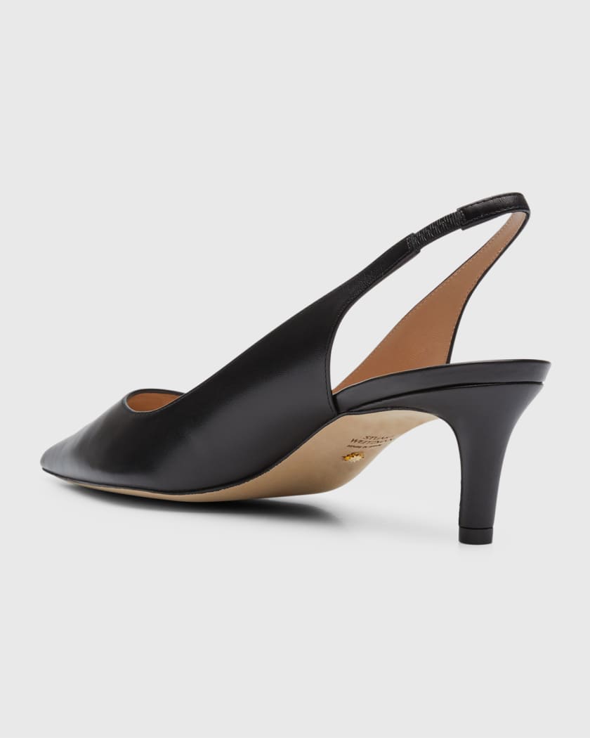 Ladies kitten heel 2025 slingback shoes