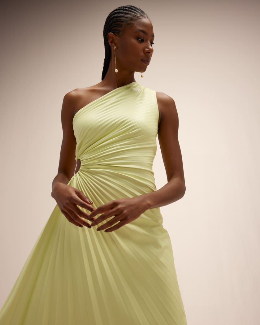 Alc yellow dress top