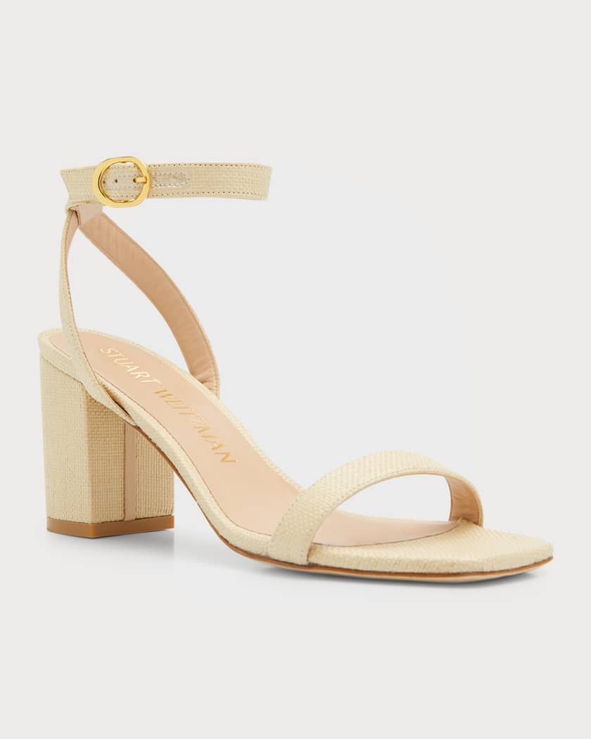 Neiman marcus white new arrivals sandals