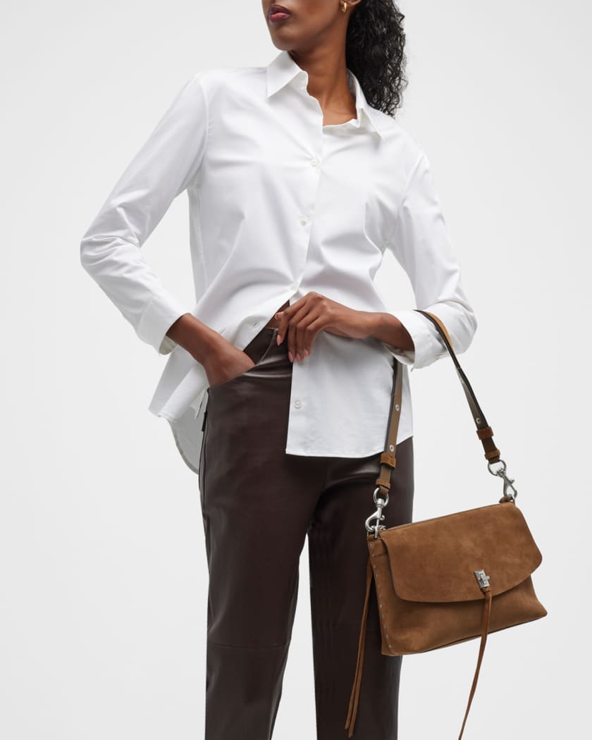 Rebecca minkoff suede bag new arrivals