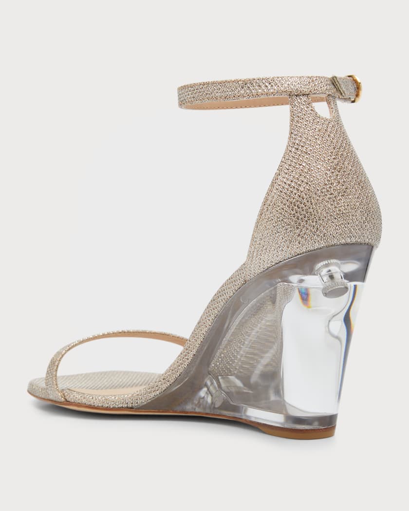 wedge heels clear
