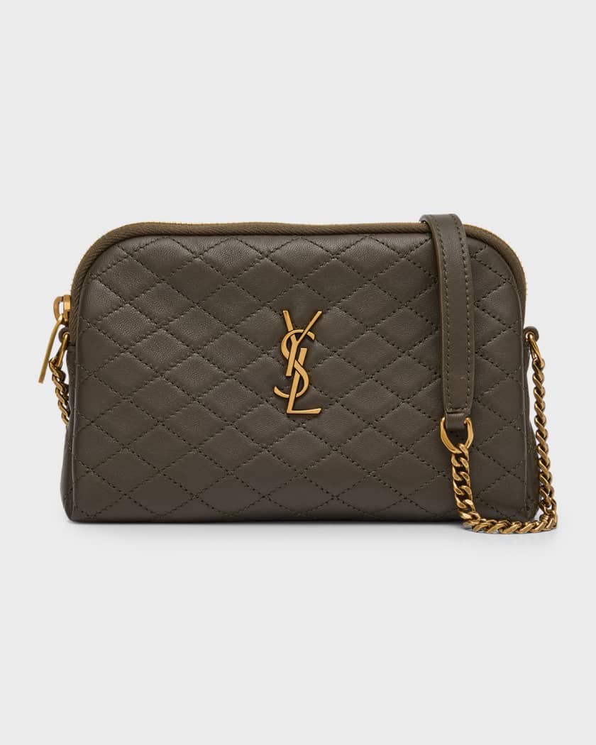 SAINT LAURENT, 'Gaby' Quilted Leather Shoulder Bag, Women