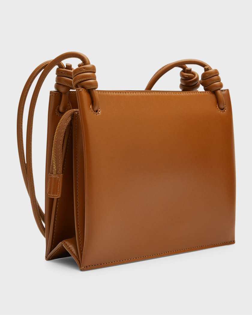 Jil Sander Giro Small Leather Crossbody Bag | Neiman Marcus