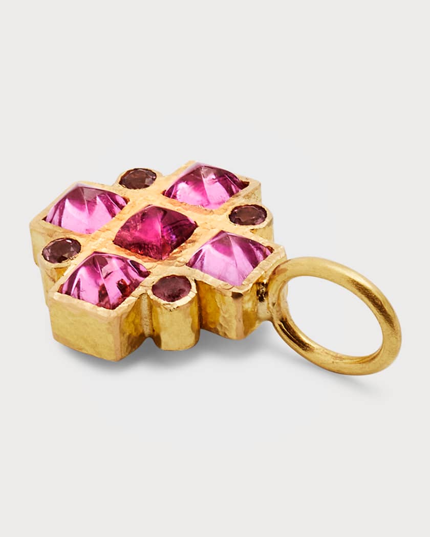 Pink Tourmaline & Diamond Necklace - KPN309A – Jack Kelége