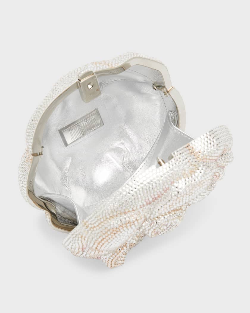 Judith leiber wildcat crystal clutch best sale
