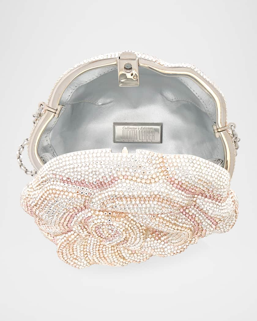 New Rose Clutch By Judith Leiber Couture