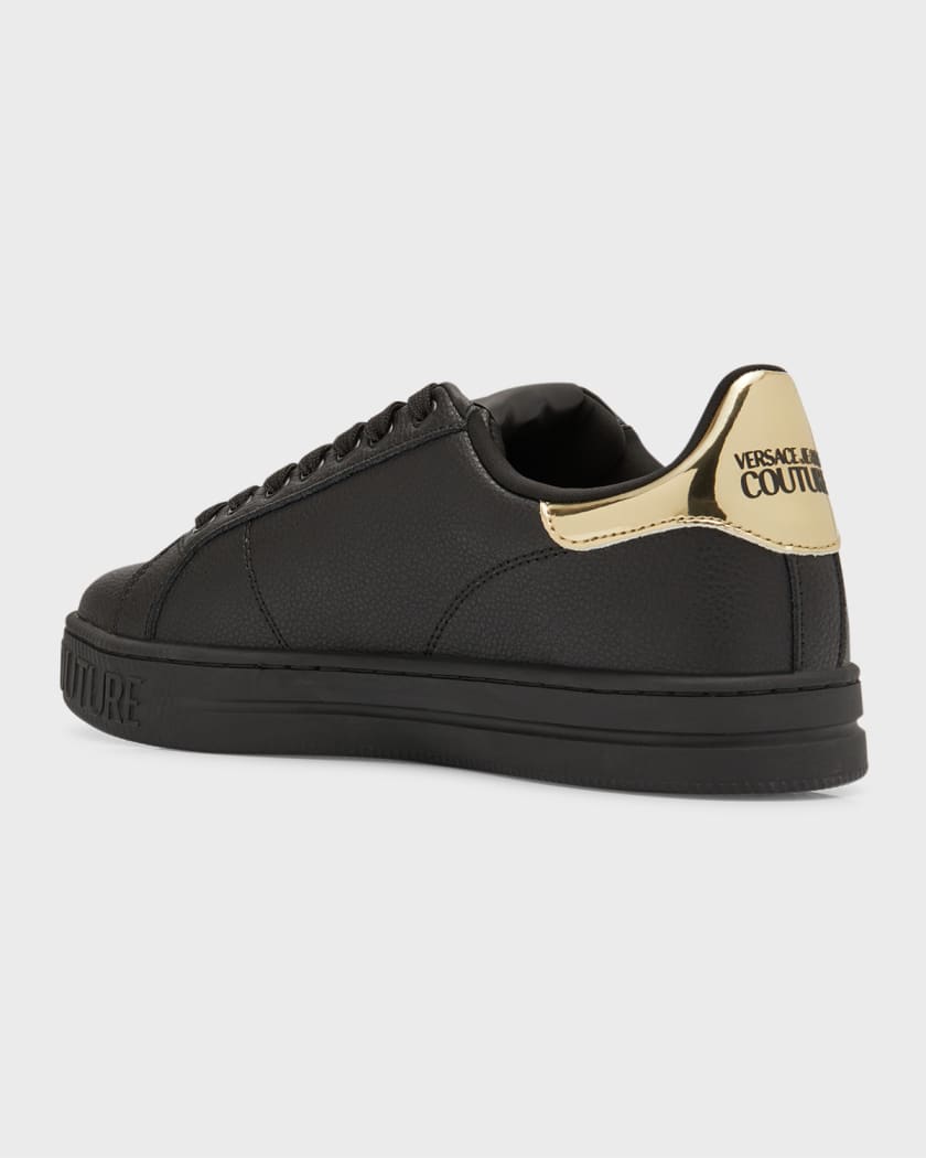 Versace Jeans Couture Men's Court 88 Leather Low-Top Sneakers