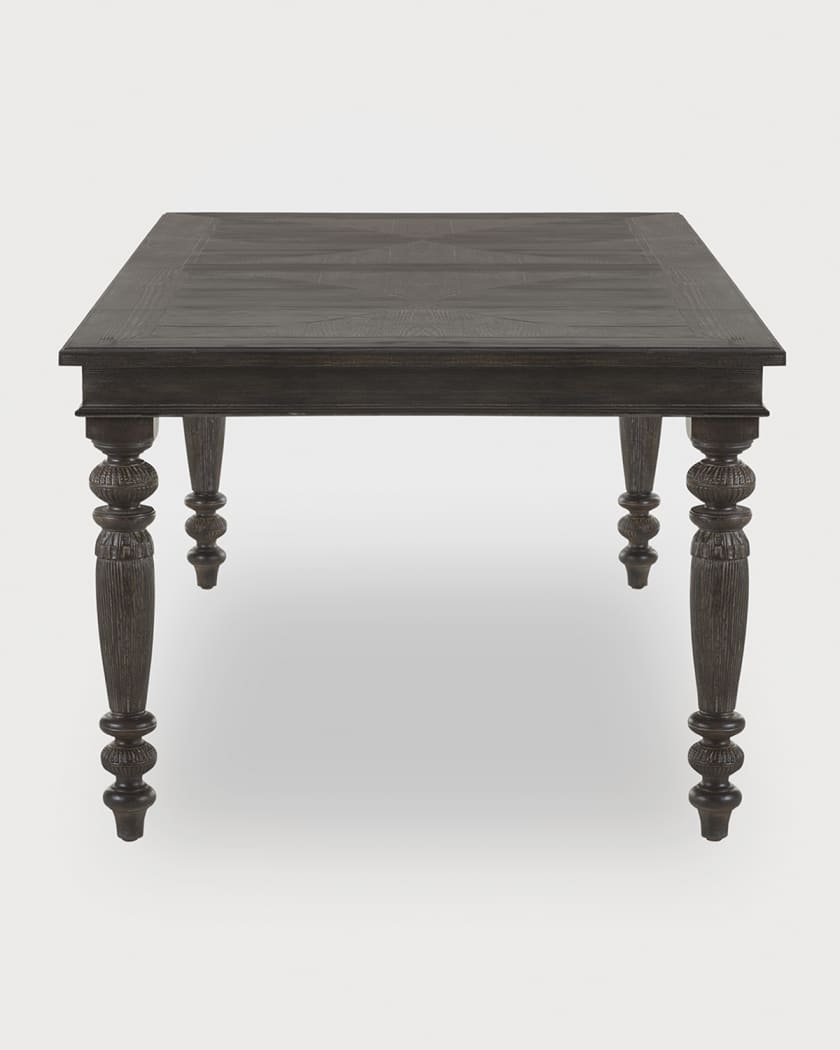 Hooker Furniture Traditions Rectangle Dining Table with Two 22-inch Leaves