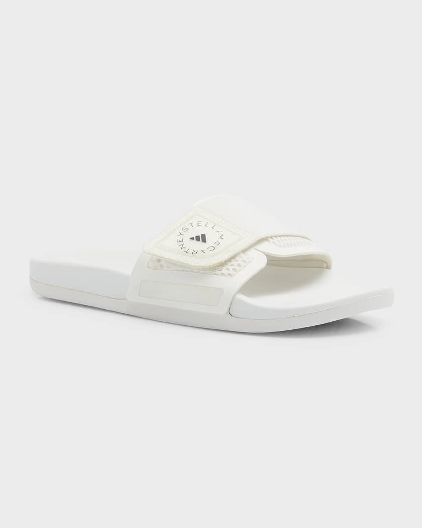 dommer Opdagelse kasket adidas by Stella McCartney ASMC Logo Slide Sandals | Neiman Marcus