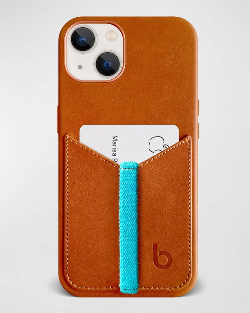Brown iPhone 13 Pro Max Wallet Case | Strada Series Case