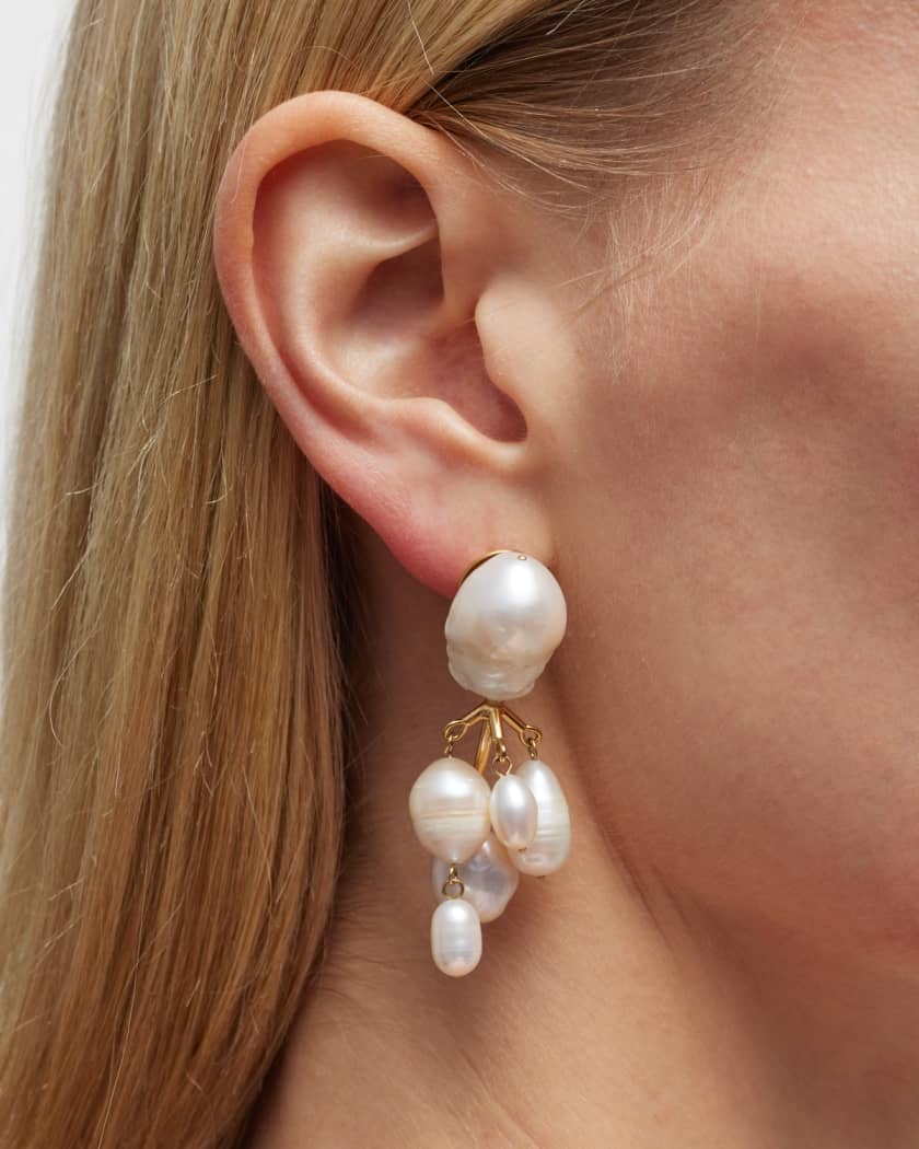 Jil sander 2024 pearl earrings