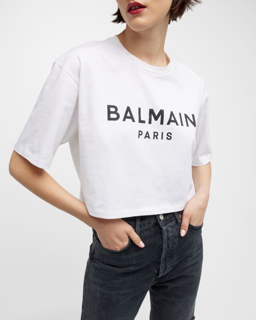 Balmain Monogram Print T-shirt for Men