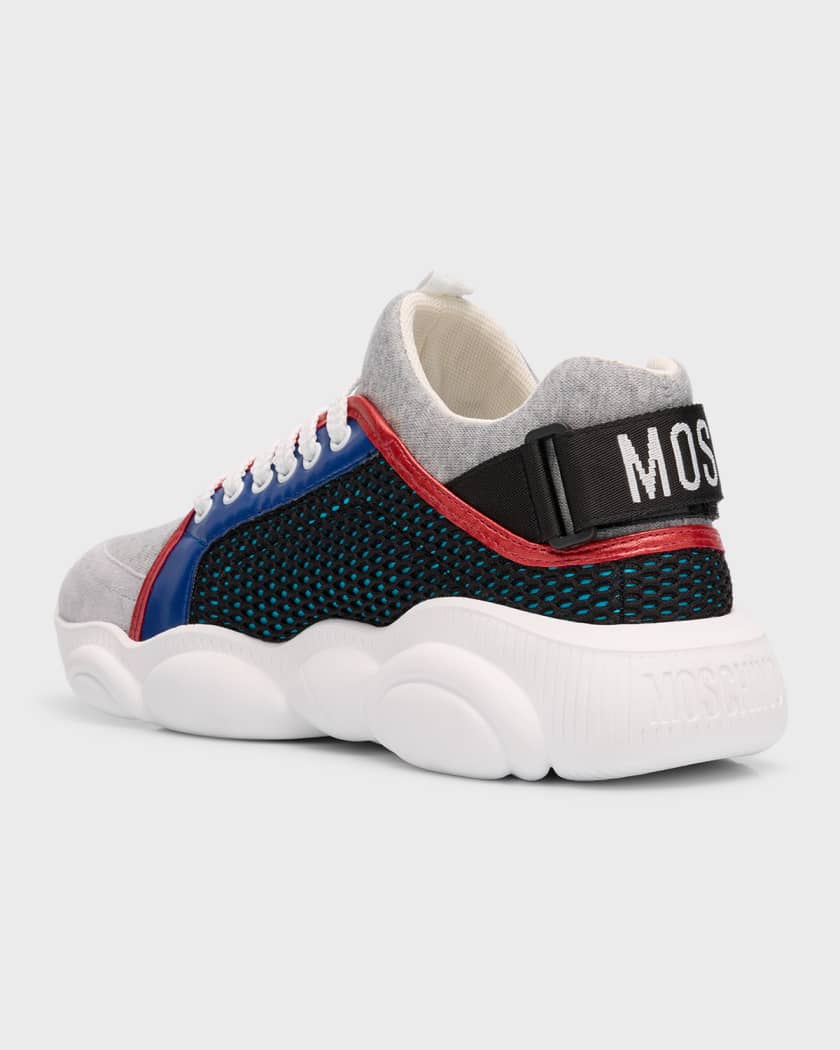 Men's Teddy Fashion Sneakers with Strap