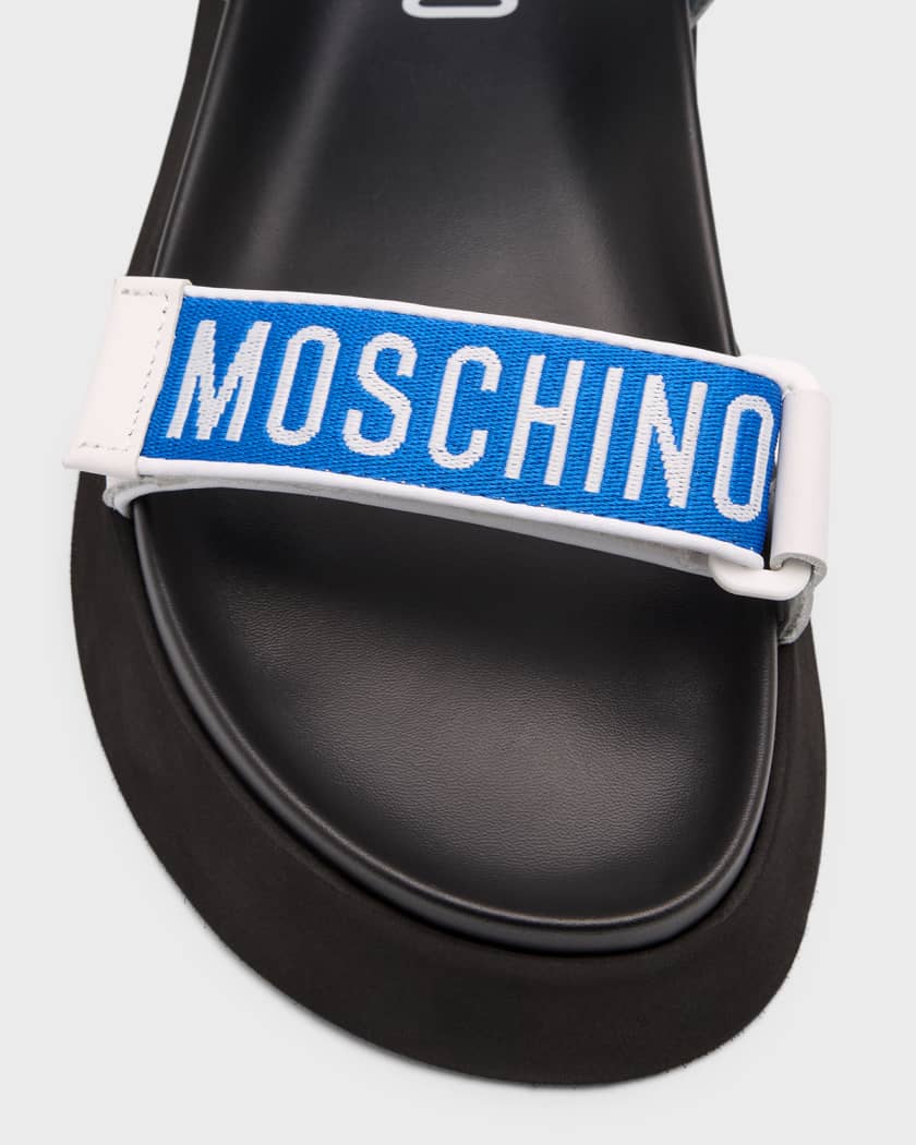 Moschino tape sliders sales