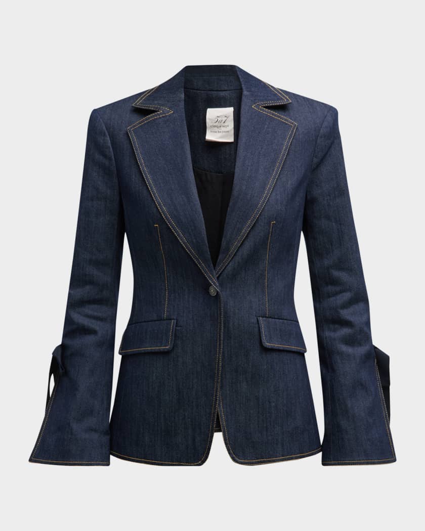 Neiman marcus blazer top