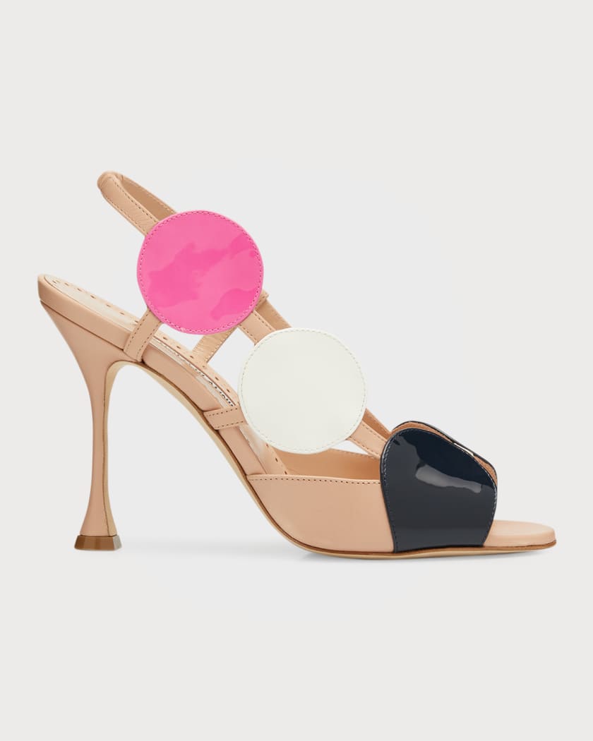 manolo blahnik slingback sandals