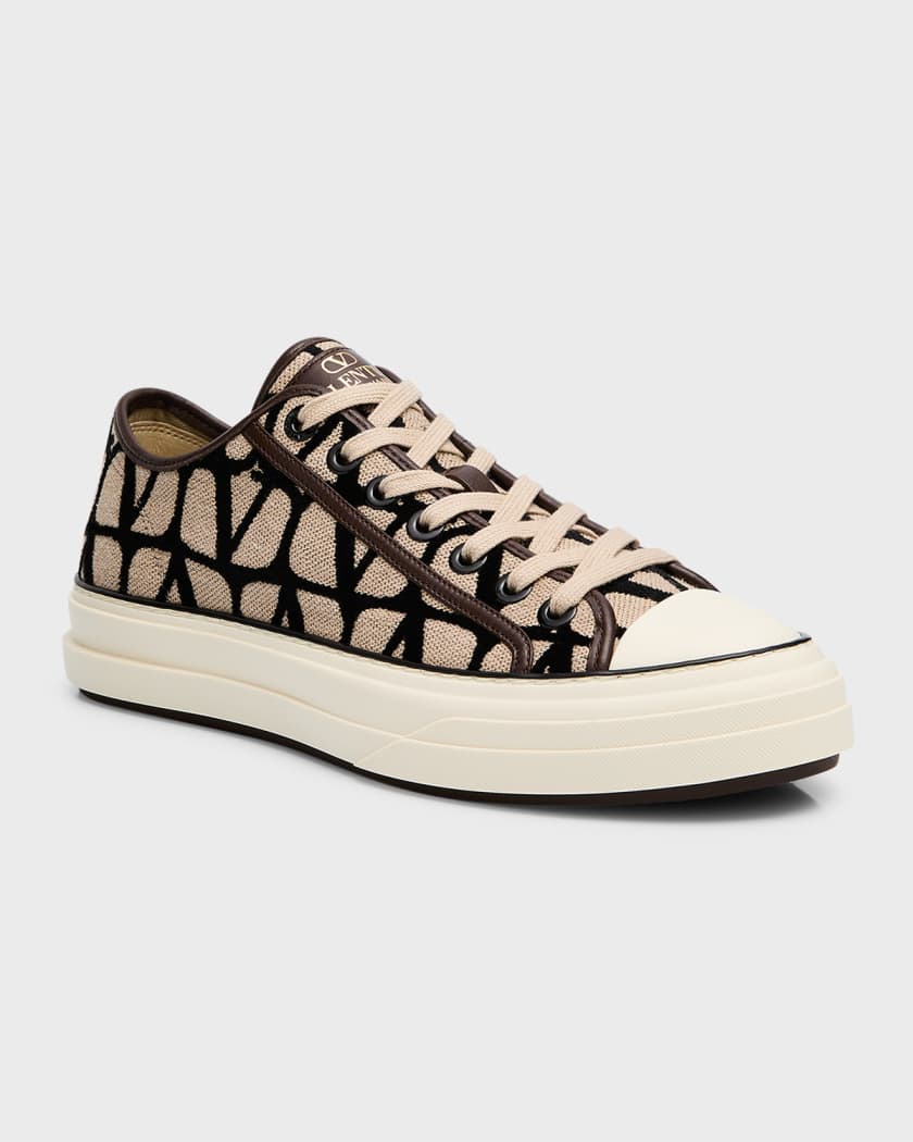 Valentino canvas hot sale shoes