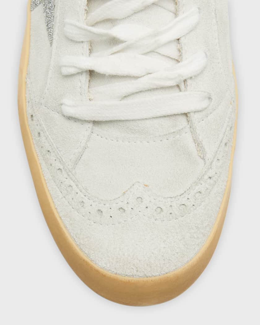 Mid Star Suede Wing Tip Sneakers
