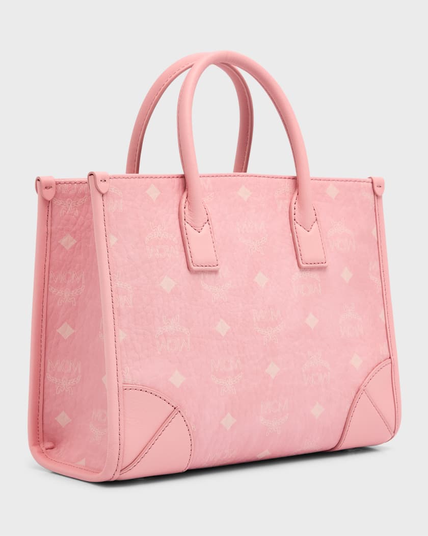 MCM Munchen small tote bag, Pink