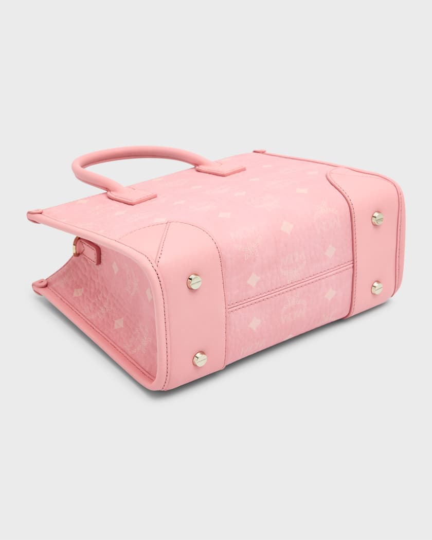 MCM Munchen small tote bag, Pink