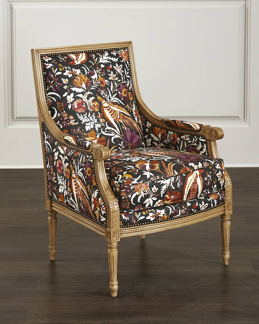 louis xv accent chair