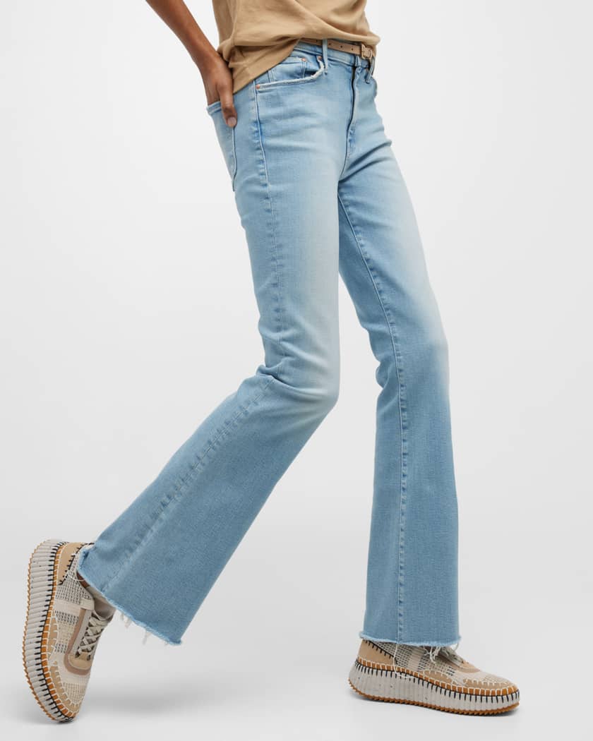 MOTHER The Weekender Fray Jeans | Neiman Marcus