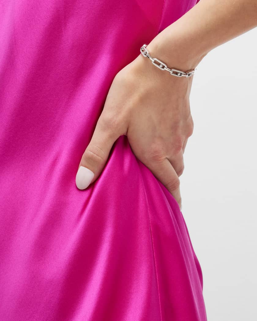 Pink Gold Diamond Bracelet Move Uno