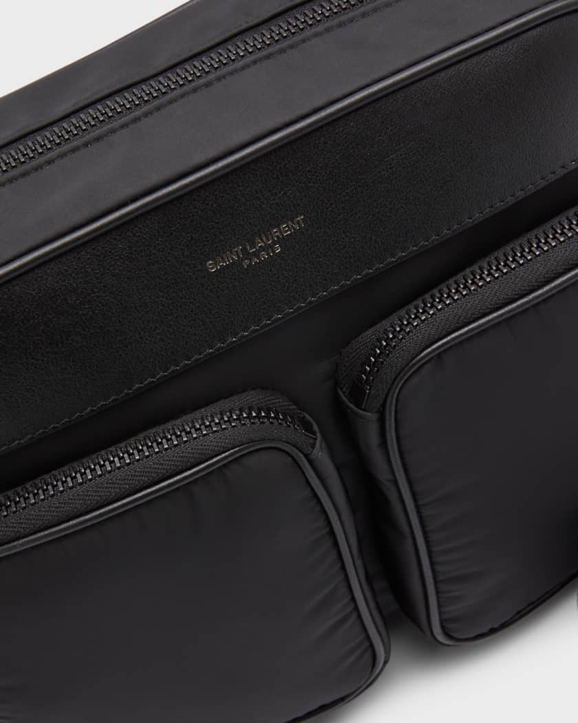 Saint Laurent Men's Leather Toiletry Bag