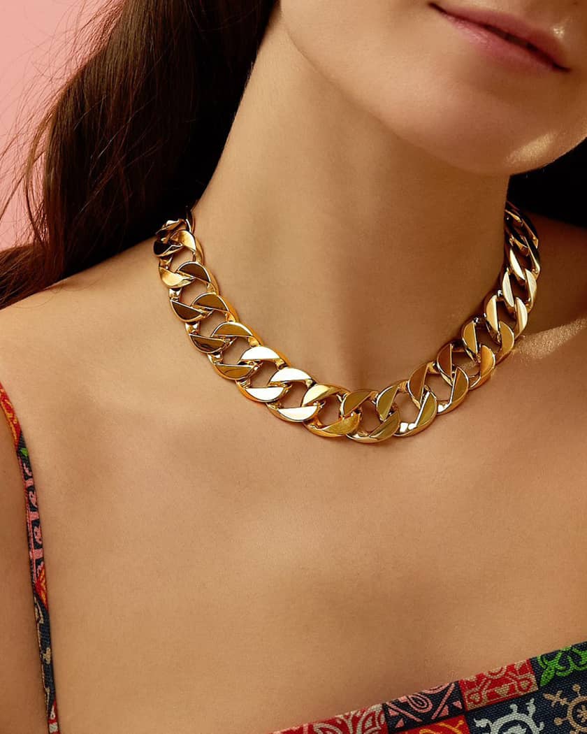 Curb link discount choker