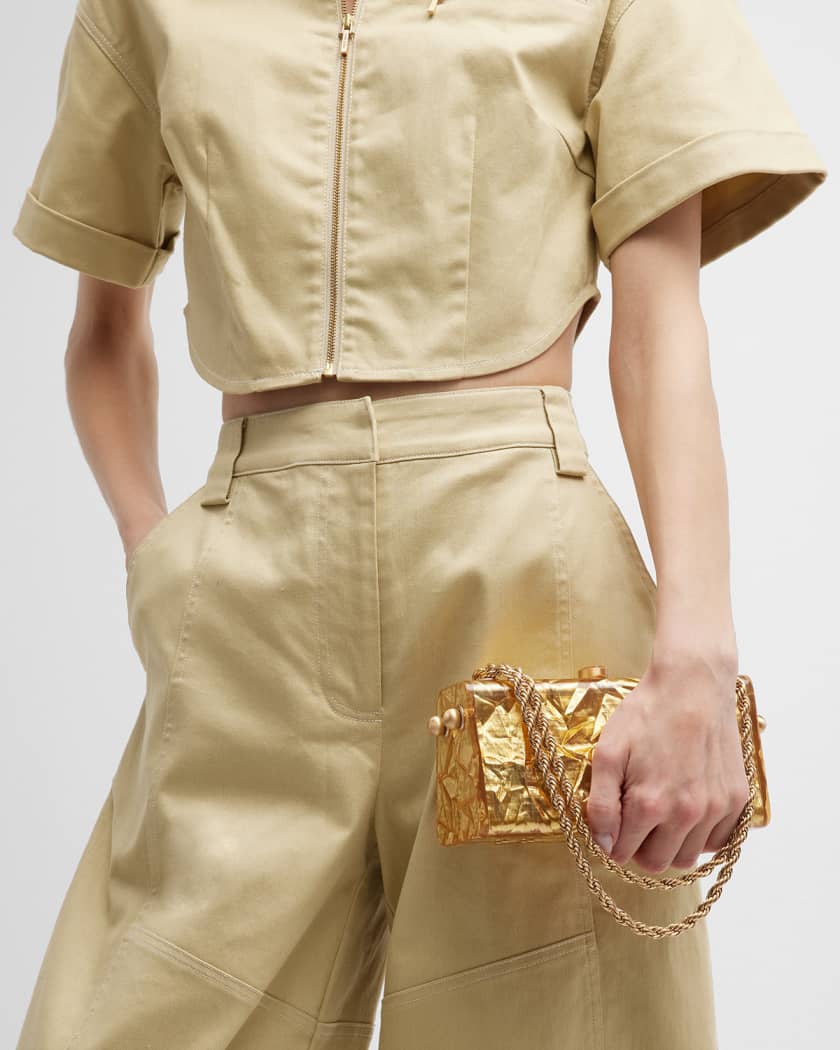 Cult Gaia Hajar Acrylic Chain Shoulder Bag - Bergdorf Goodman
