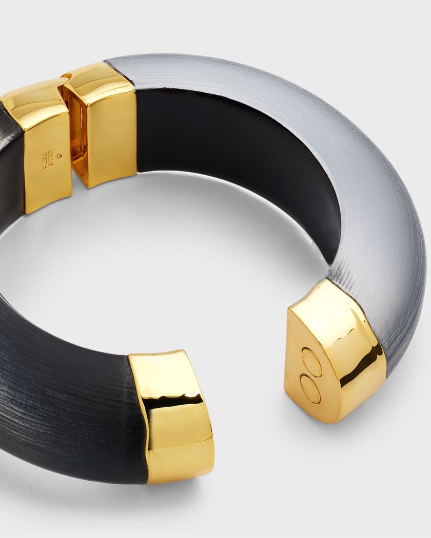 Alexis Bittar Large Molten Bangle Bracelet