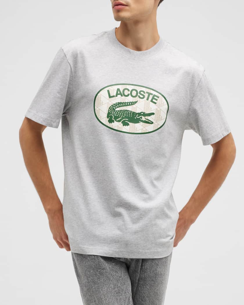 Lacoste Men's Short Sleeve Monogram Shirt