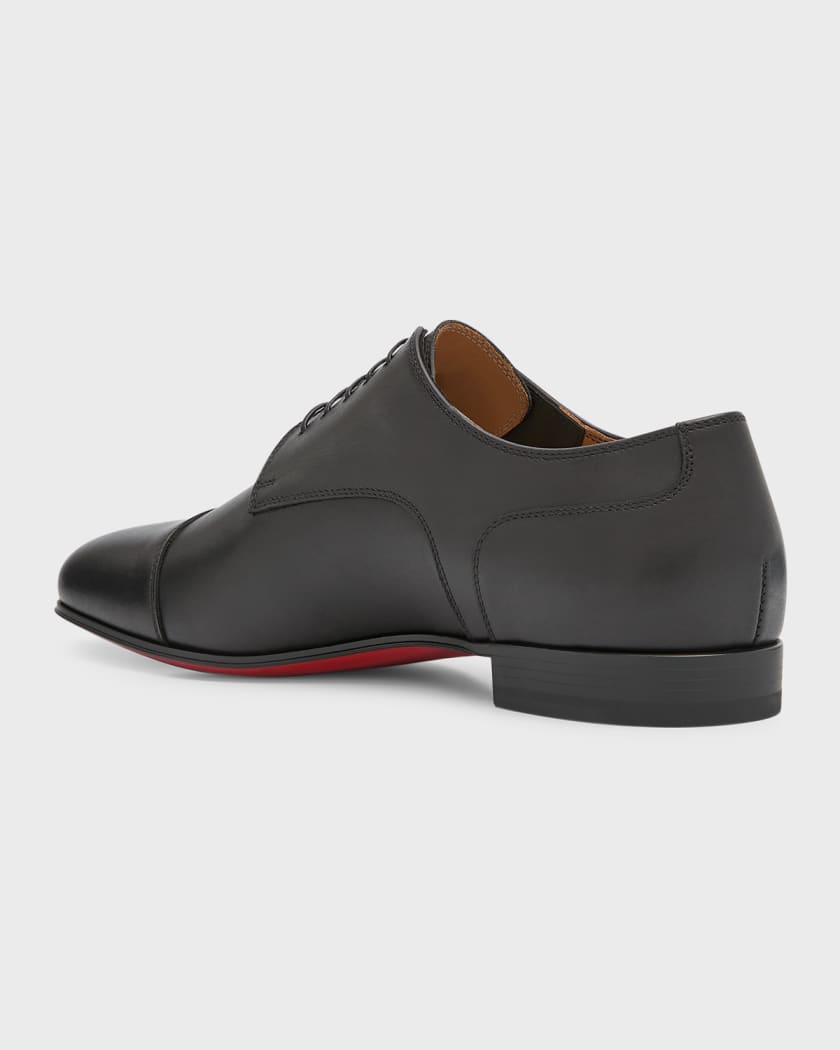 Christian Louboutin Men's Surcity Red-Sole Leather Derby Shoes - Bergdorf  Goodman