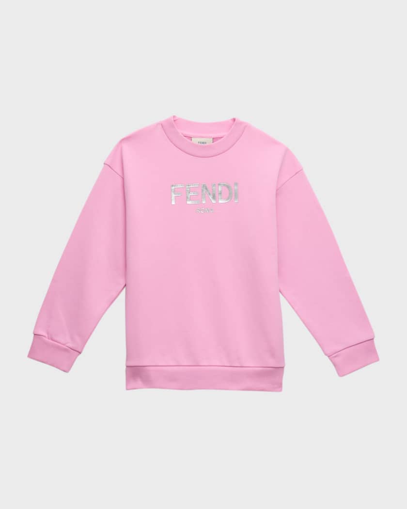 Fendi Kids long sleeve T-shirt White