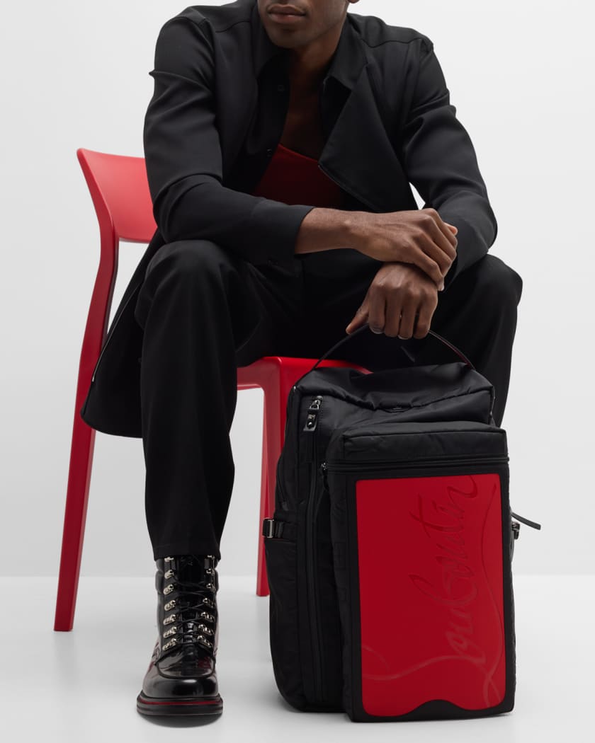 Christian Louboutin Loubideal Backpack in Red for Men