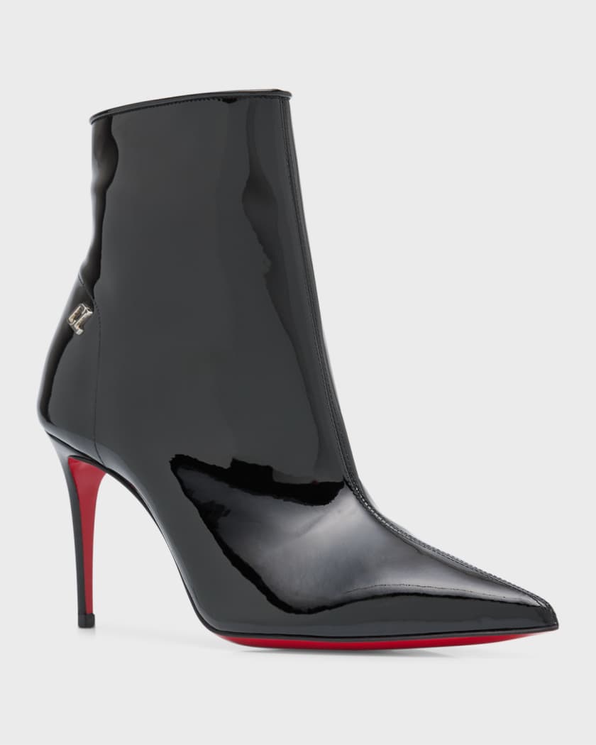 Patent red booties deals
