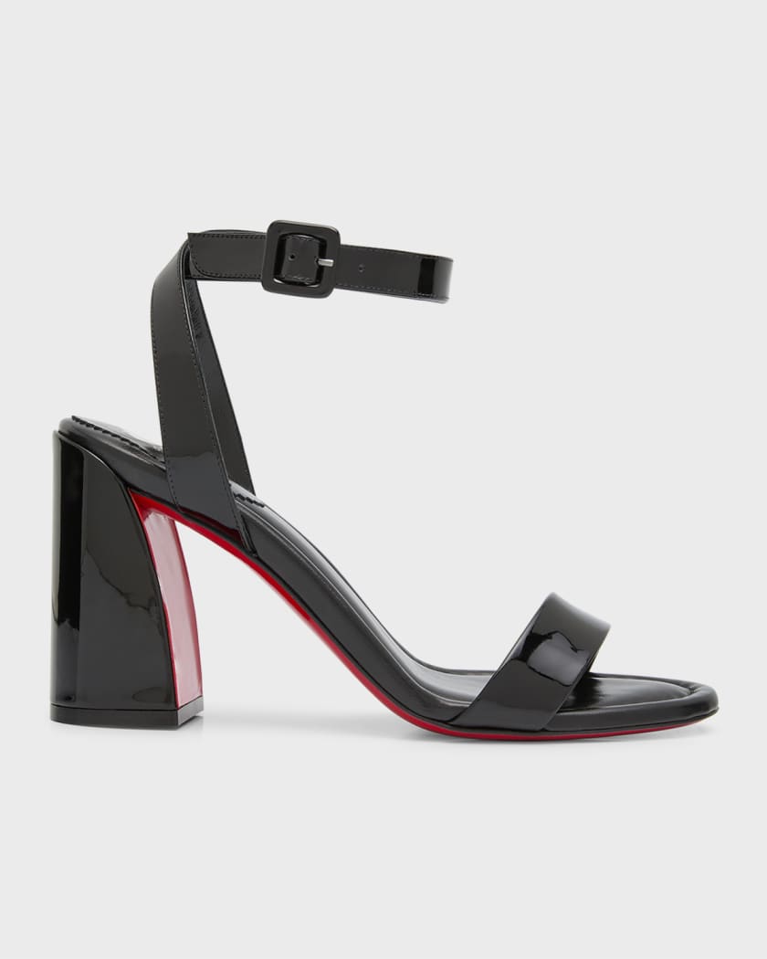 Miss Sabina Red Sole Ankle Strap Sandals