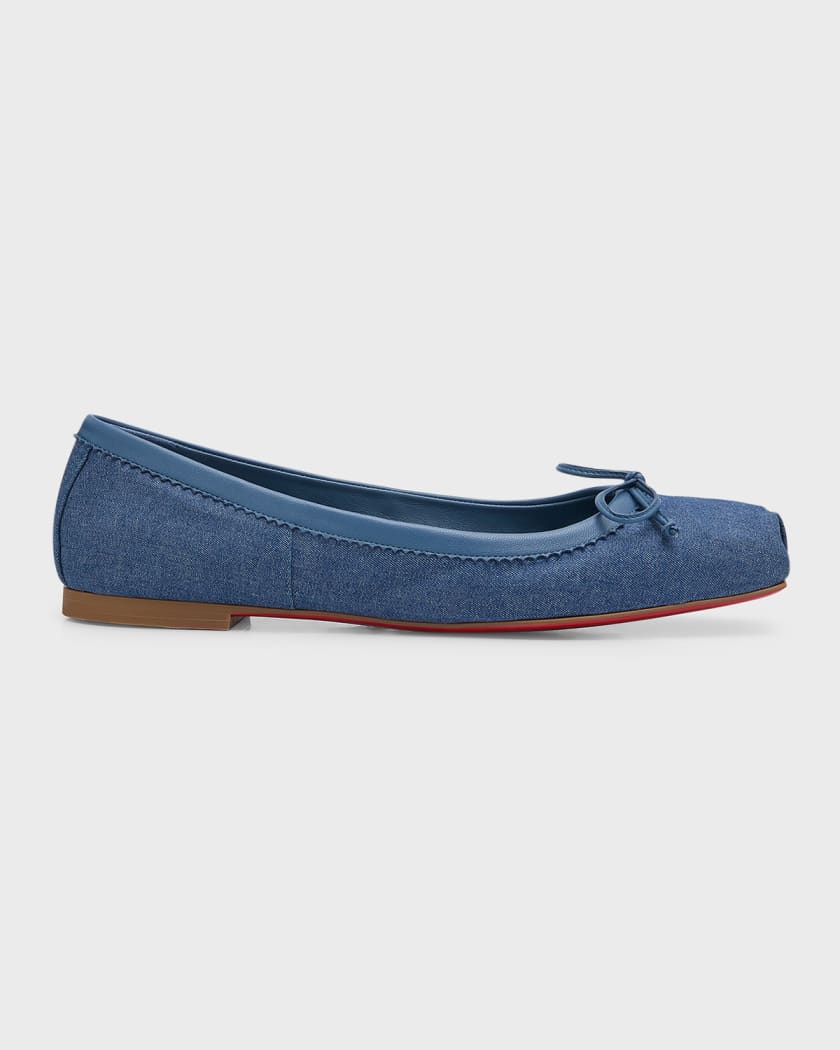 Christian louboutin ballet flats clearance