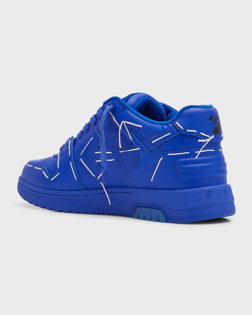 Replica Louis Vuitton LV Trainer Sneakers In Blue/White Leather