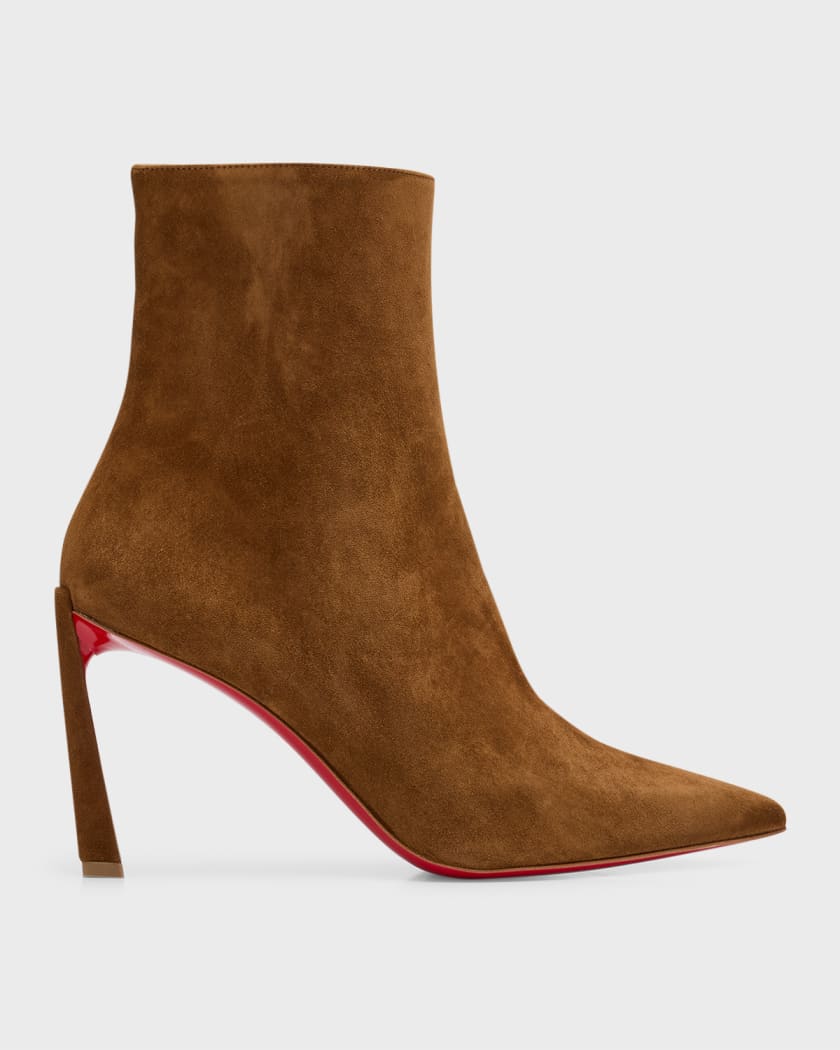 Christian Louboutin Condora Leather Red Sole Knee Boots - Bergdorf Goodman