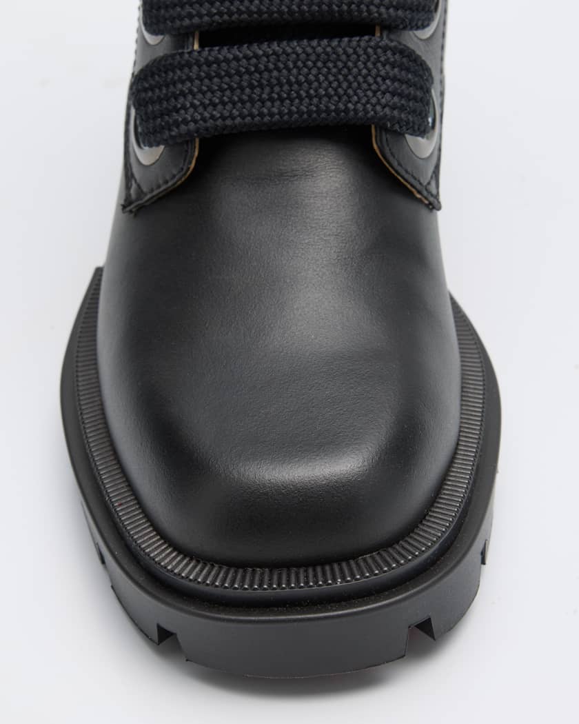 Girl's Montana Calf Leather Lace-Up Boots, Toddlers/Kids