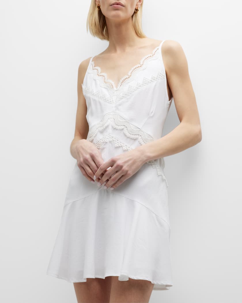 H&M Ladies Bead-Detail Slip Dress