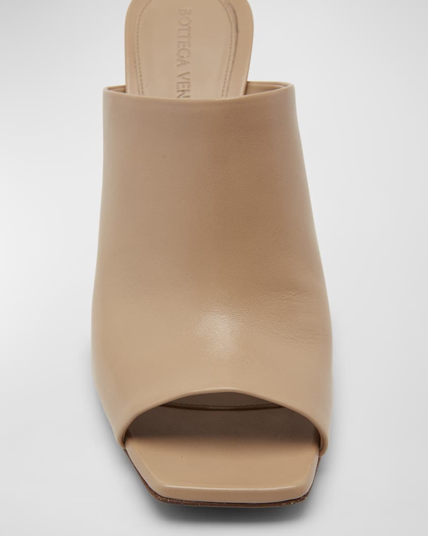 Bottega Veneta Stretch Smooth Leather Buckle Sandals - Bergdorf