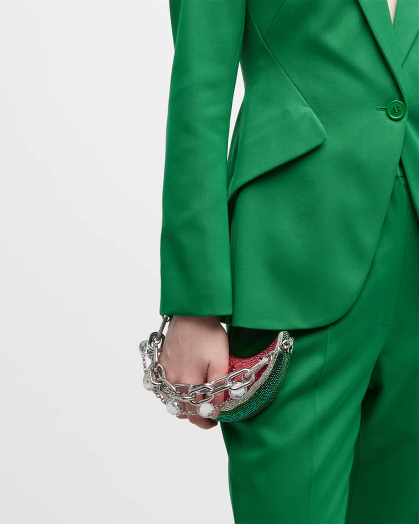 Judith Leiber Couture Women's Slice Lemon Crystal Clutch