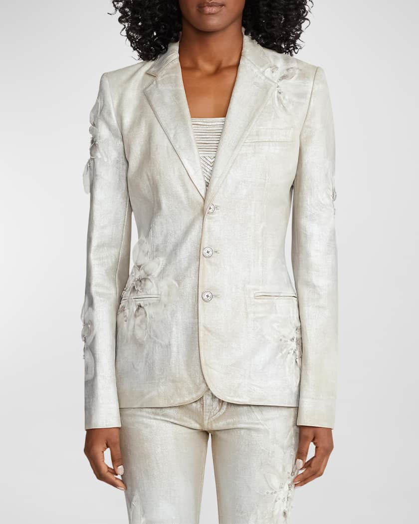 Skye shop denim blazer