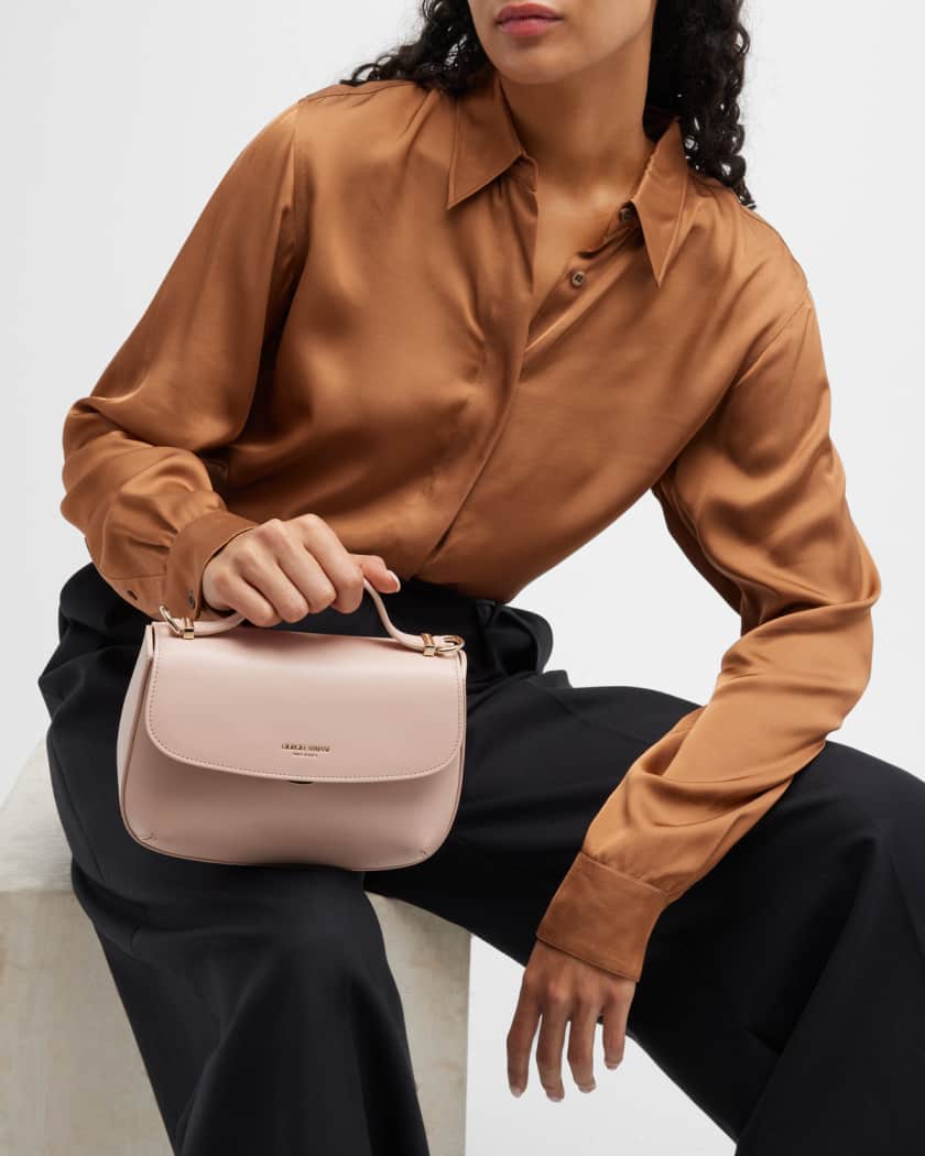 Armani bag leather discount