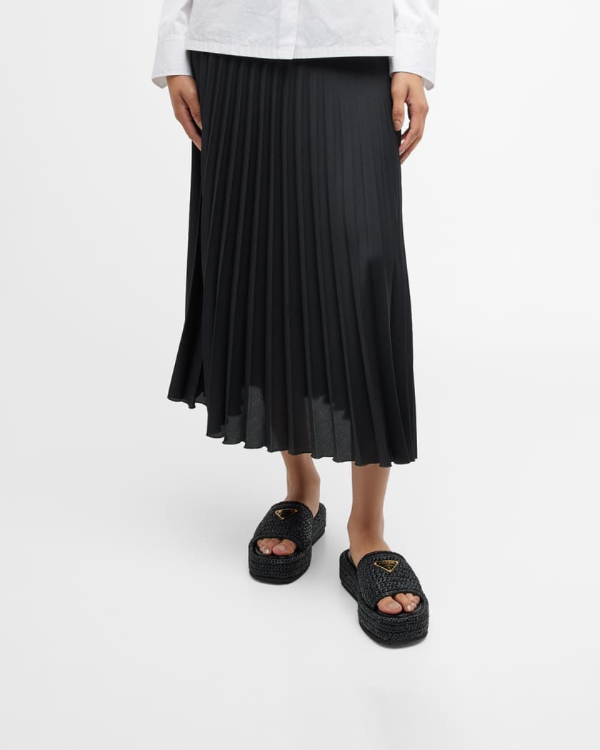 Prada platform sale slide sandal