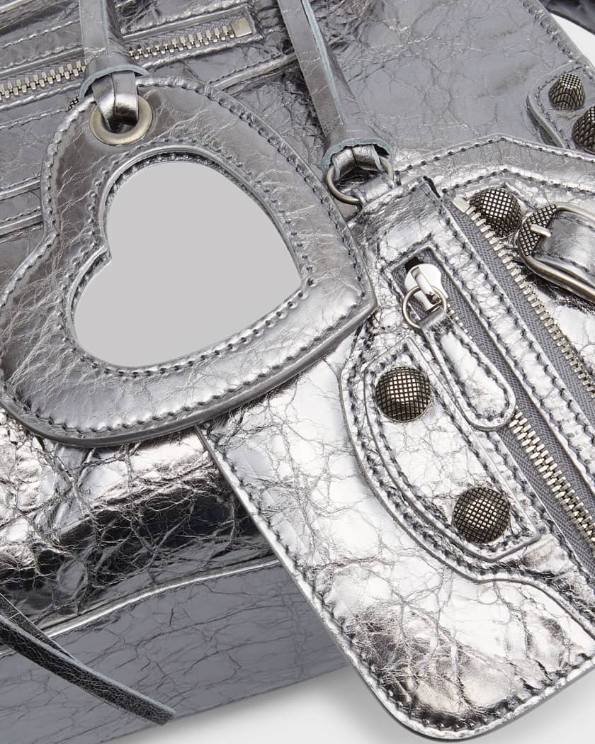Neo Cagole City Small Metallic Top Handle Bag