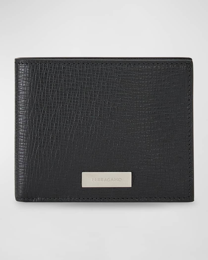 Ferragamo Men's Lingotto Bifold Wallet with ID Slot