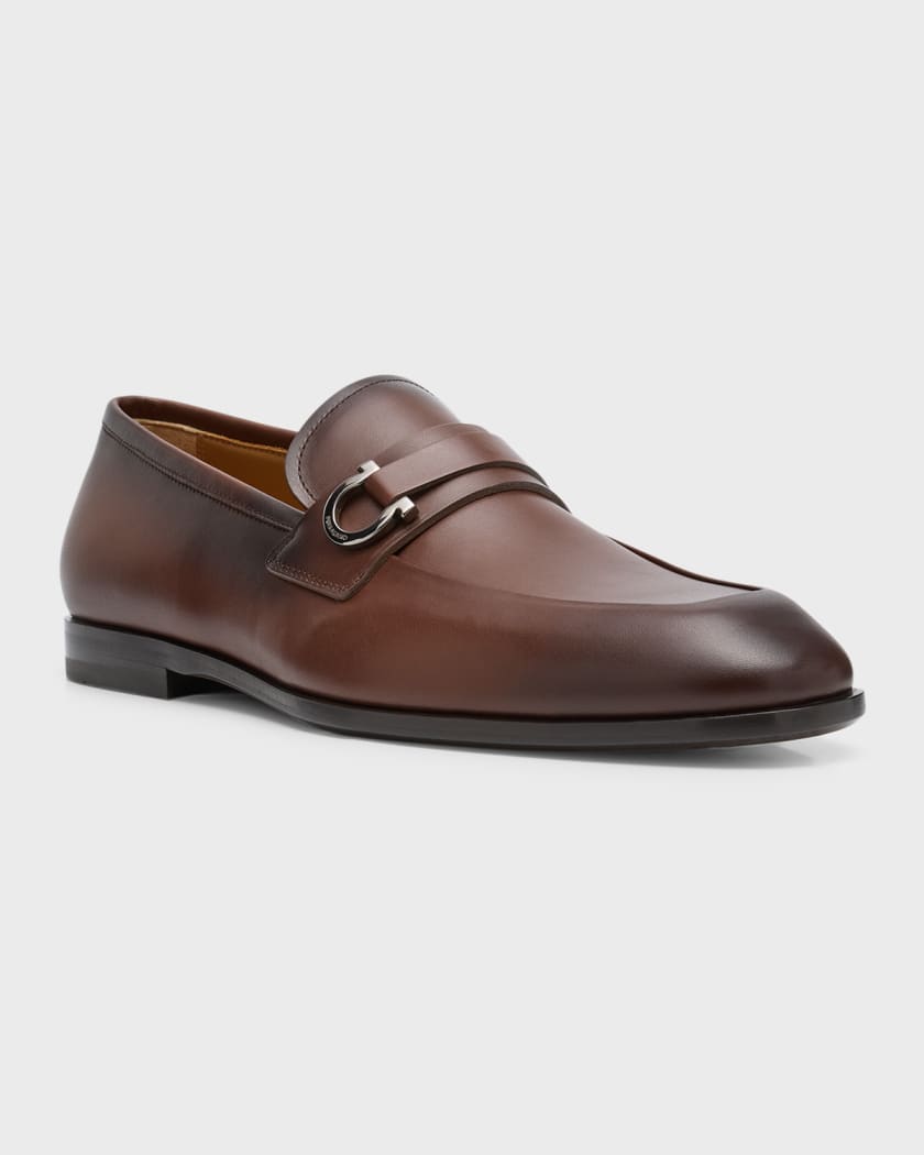 Salvatore ferragamo gancio loafers hotsell